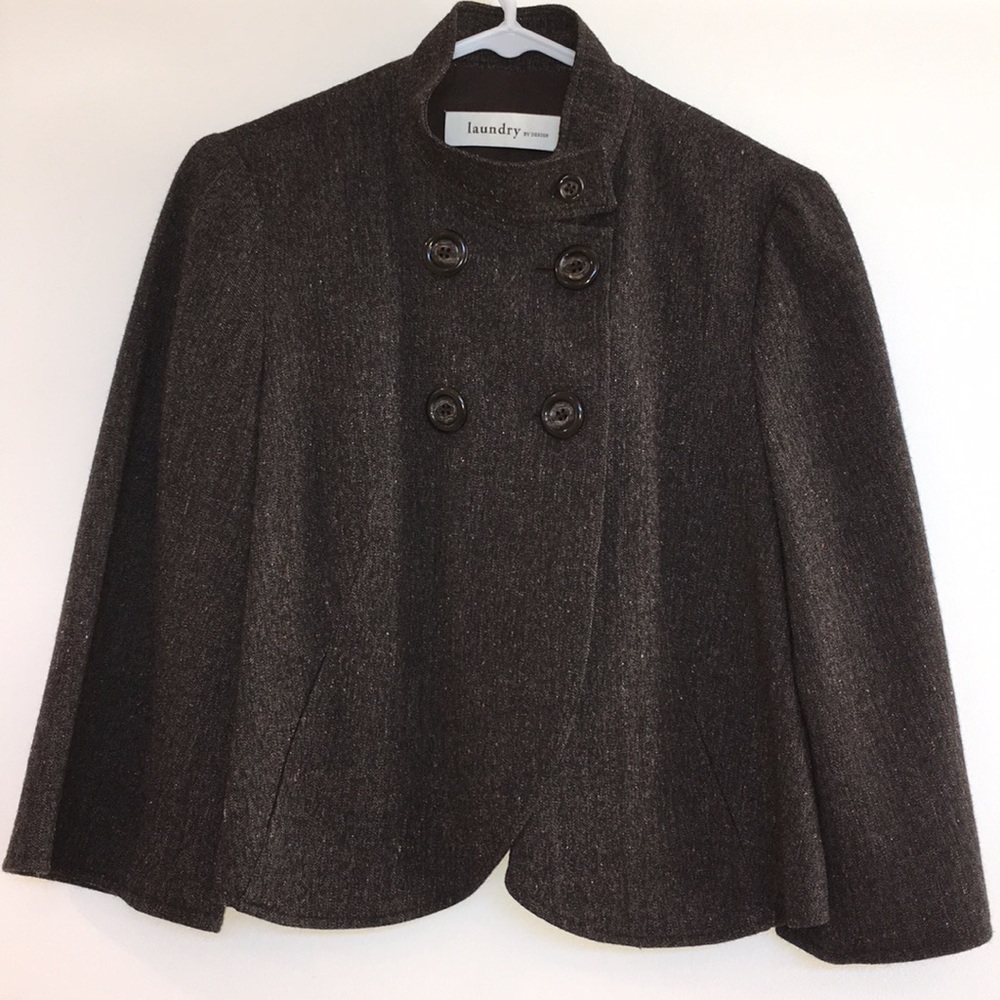 Laundry cropped jacket